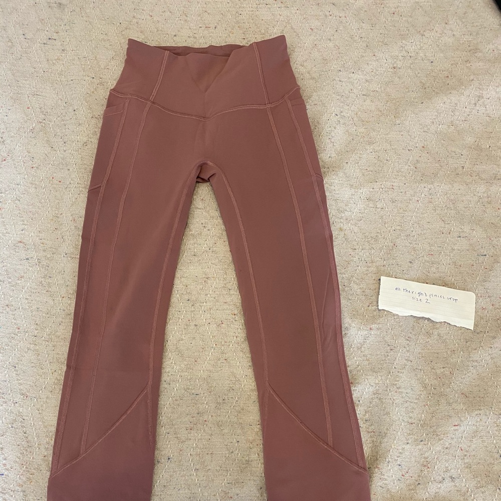 Lululemon All the right places Crop